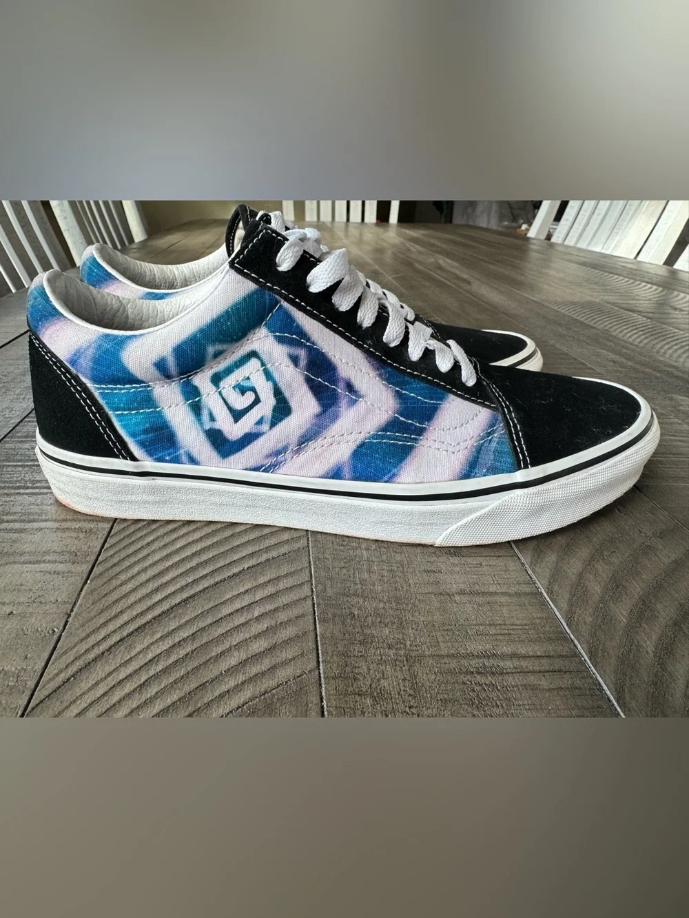 Old Skool Vans - Karl Jacobs x Journeys Dream SMP-Inspired Women’s 9.5/Men’s 8